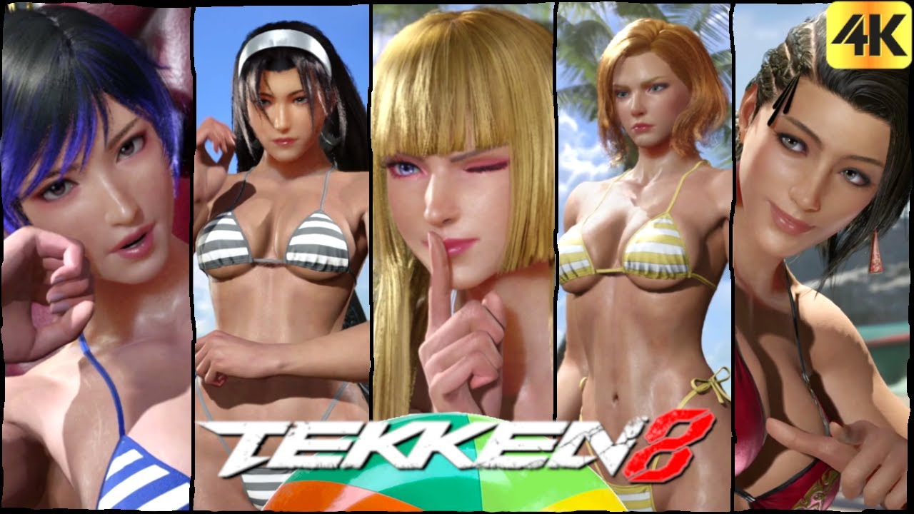 TEKKEN BALL BIKINI BEAUTIES: All Ladies Epic Wins Tekken 8