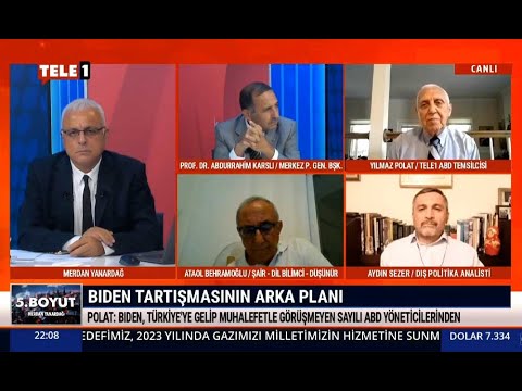 TELE1 WASHİNGTON TEMSİLCİSİ YILMAZ POLAT, BİDEN VE AKP ARASINDAKİ İLİŞKİYİ İLK KEZ TELE1'E AÇIKLADI