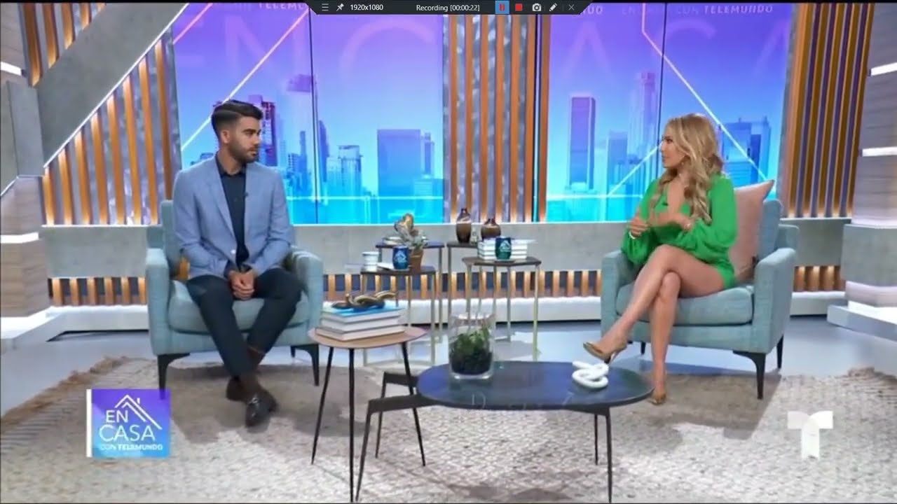 Telemundo Jimena Gallego Hot Legs and More!