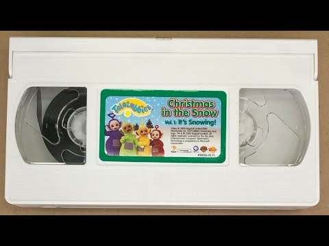 Teletubbies - Christmas In The Snow (Vol.1 It's Snowing) (2000 VHS Rip)