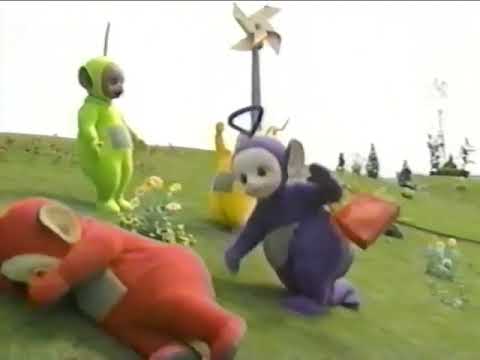 Teletubbies - Numbers: 3 (PBS) Falling Down Dance