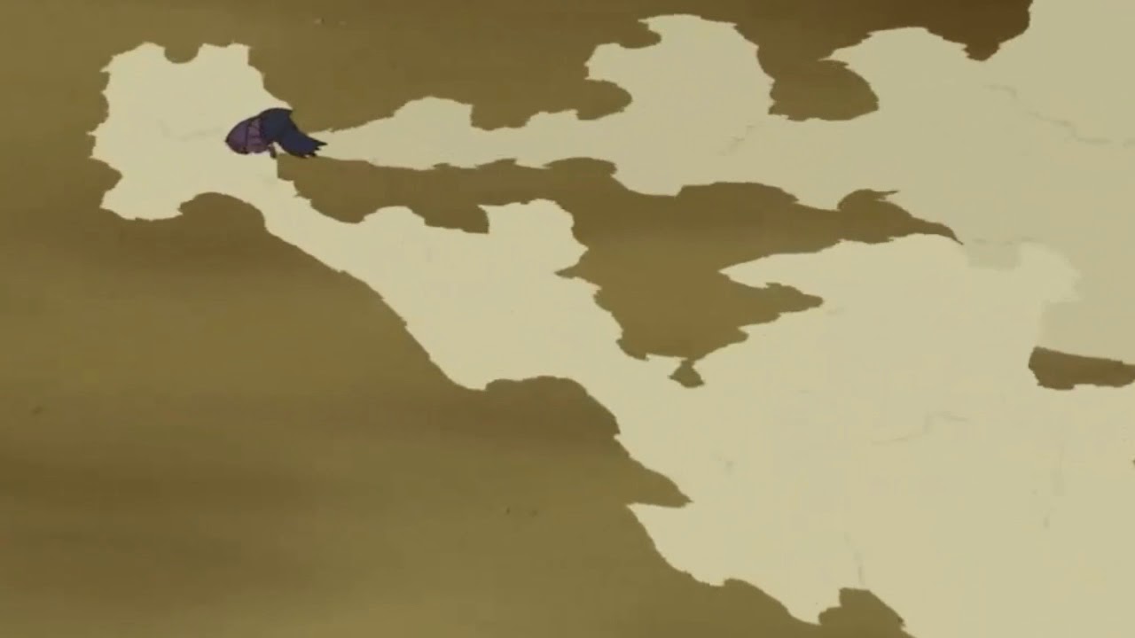 Temari (somehow) hits Madara!
