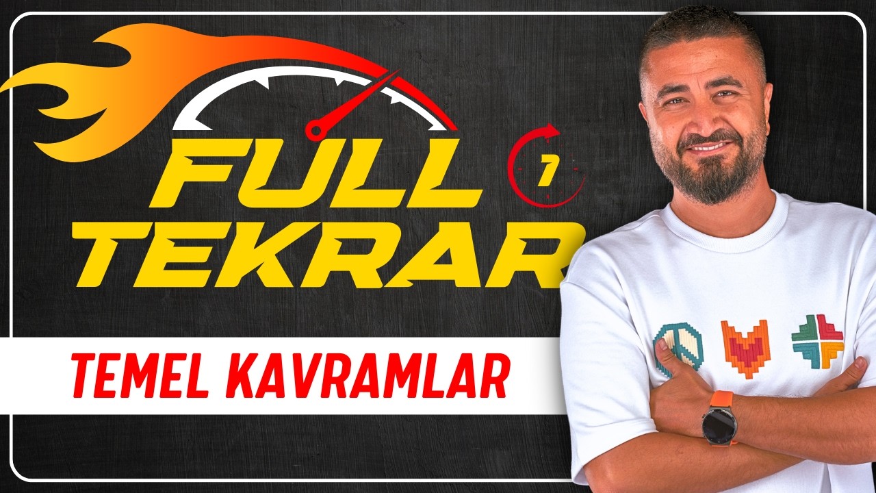 Temel Kavramlar | Full Tekrar Matematik Konu Özet + Soru Avcısı +  Tıpkı Ösym + PDF