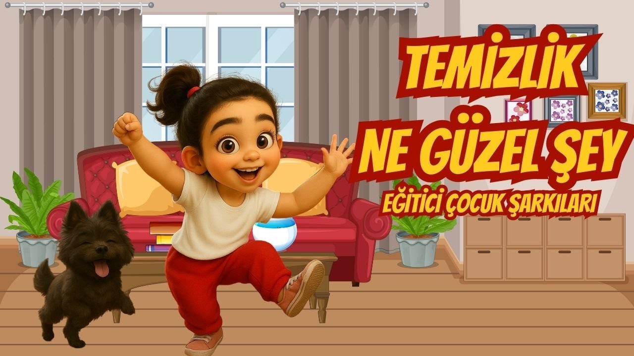 Temizlik Ne Güzel Şey 🧼 | Eğitici ve Eğlenceli Çocuk Şarkıları | Demet Teyze'nin Masalları