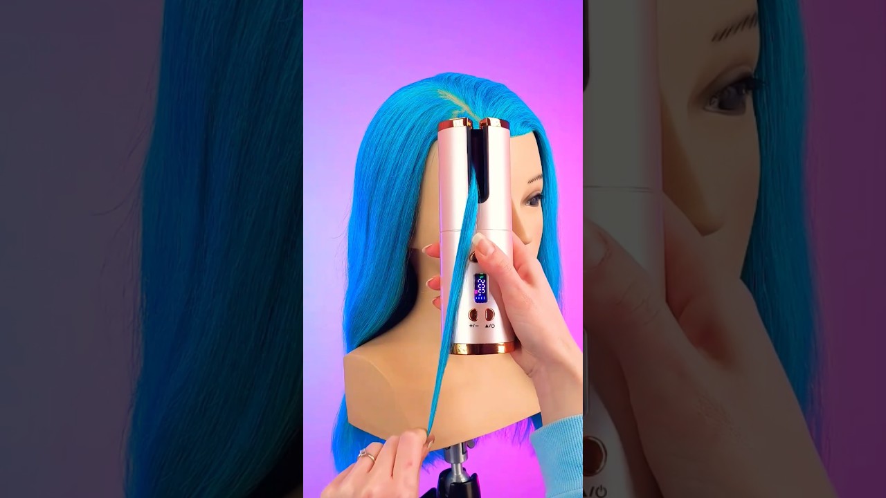Temu Curler Test 🤔 #temu #curler #frisur #frisuren #frisurentutorial #haare #haartutorial #shorts