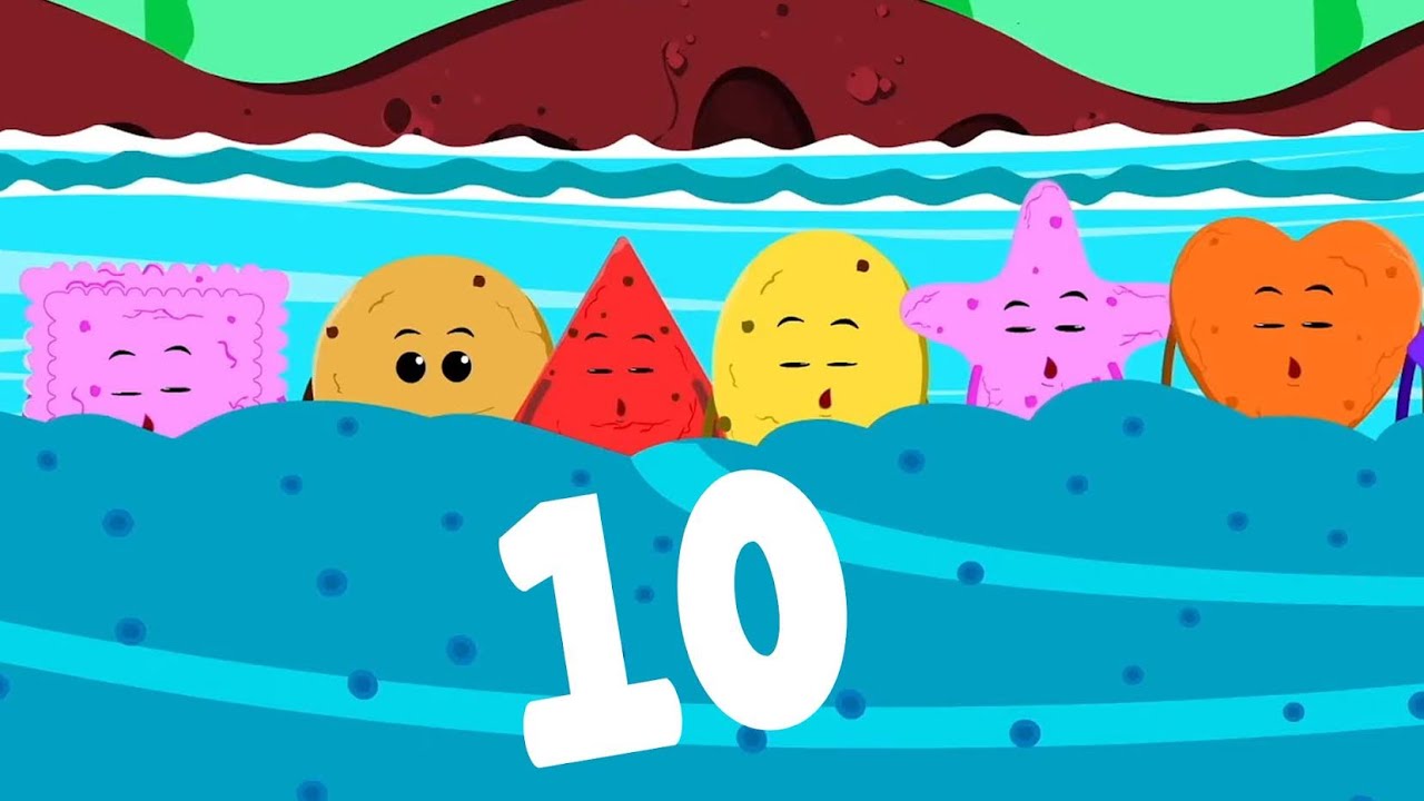 Ten In The Bed Shapes + More Learning Videos and Nursery Rhymes for Kids