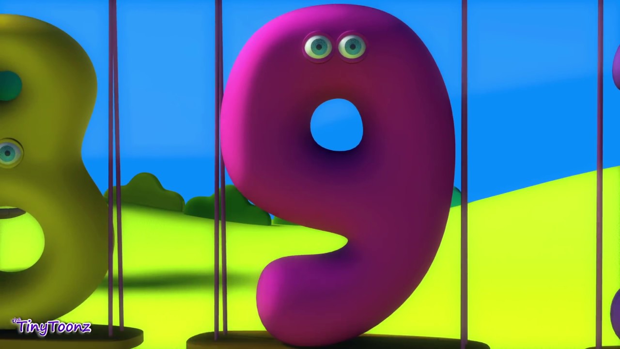TEN LITTLE SWINGING NUMBERS | THE SWINGING NUMBER SONG