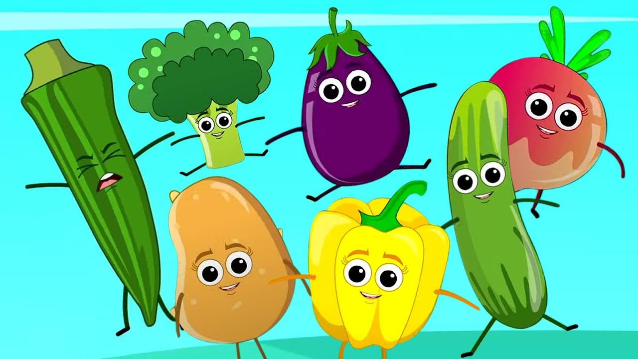 Ten Little Veggies + More Nursery Rhymes And Kids Songs by Mr Fruit