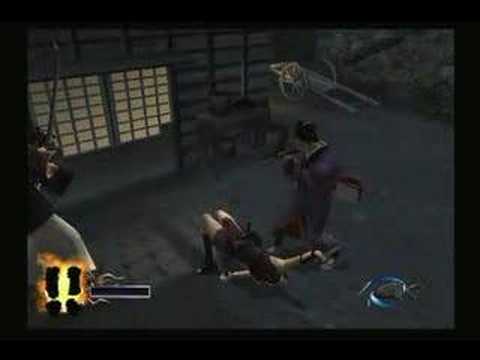 Tenchu Fatal Shadows Enemy Stealth Kill 4