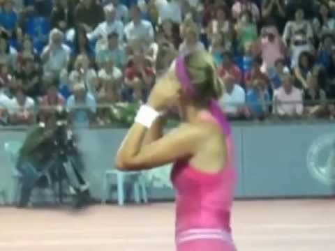 Tennis Players Dancing Gangnam Style