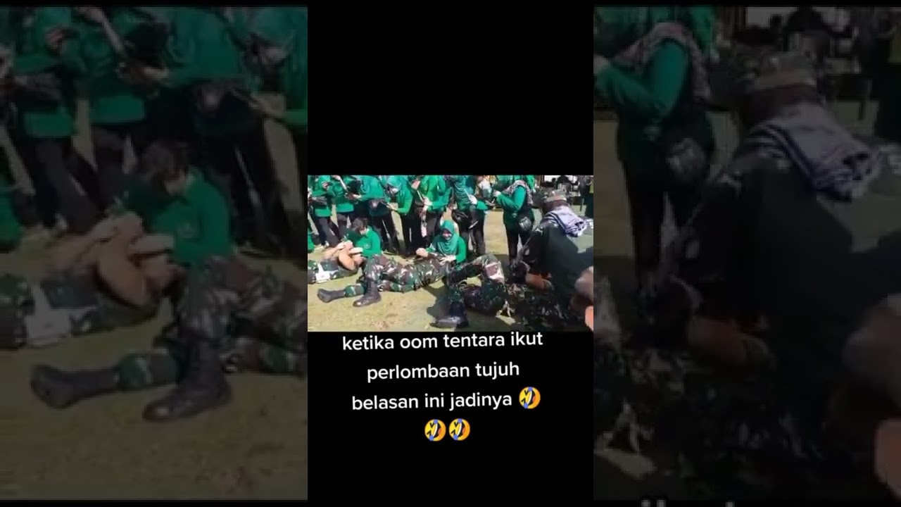 TENTARA LOMBA 17SAN AUTO NYUSU😂