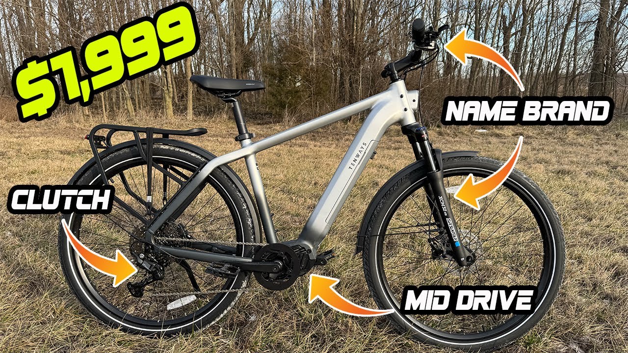 Tenways AGO X - Look out TREK! This Commuter eBike Is Loaded For Less