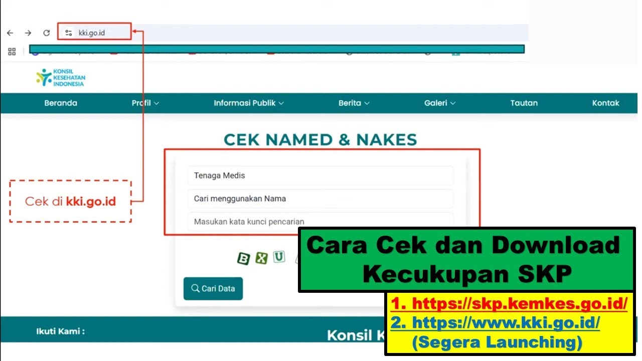 Terbaru 2025 | Cara CEK KECUKUPAN SKP TENAGA KESEHATAN UNTUK PERPANJANGAN SIP