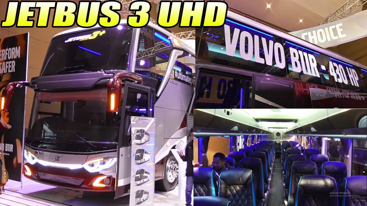 TERBARU..!!! BUSWORLD INDONESIA 2019 | Review Bis VOLVO B11R Jetbus 3 UHD