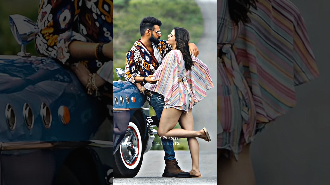 Teri Galiyon Mein Mera Dil Lagda 🫣❤️ #kavyathapar #rampothineni #shorts