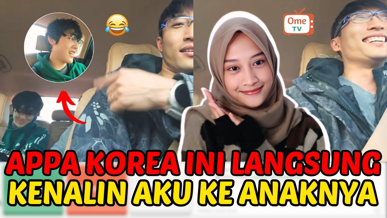 TERNYATA BEGINI REAKSI ORANG KOREA LIHAT CEWEK PAKAI HIJAB🥹 | OMETV | OMEGLE