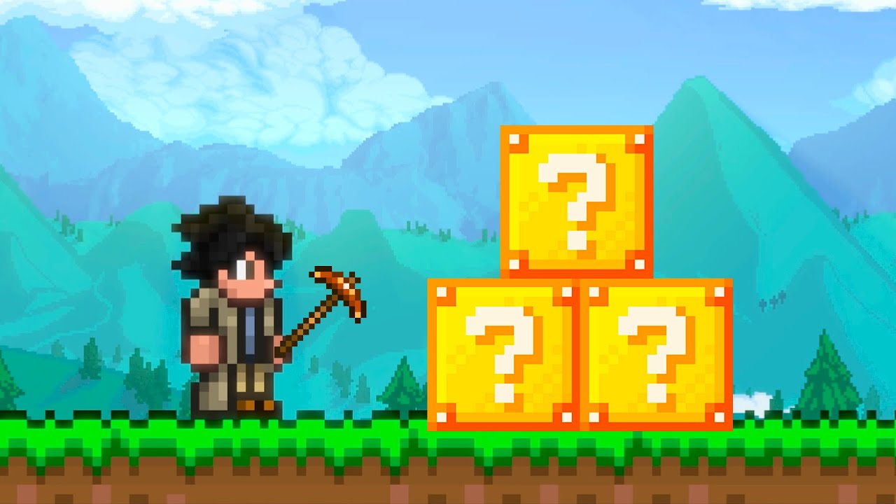 Terraria, But I Use Lucky Blocks Only...