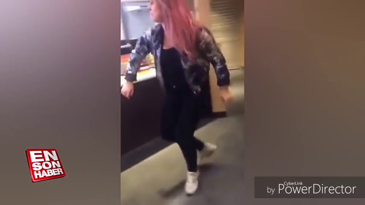 TERS TAKLA ATMAYA ÇALIŞAN  SARHOŞ KIZ