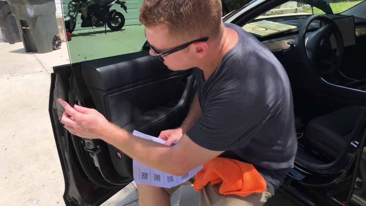 Tesla Model 3 Seals - reduce noise in car at highway speeds