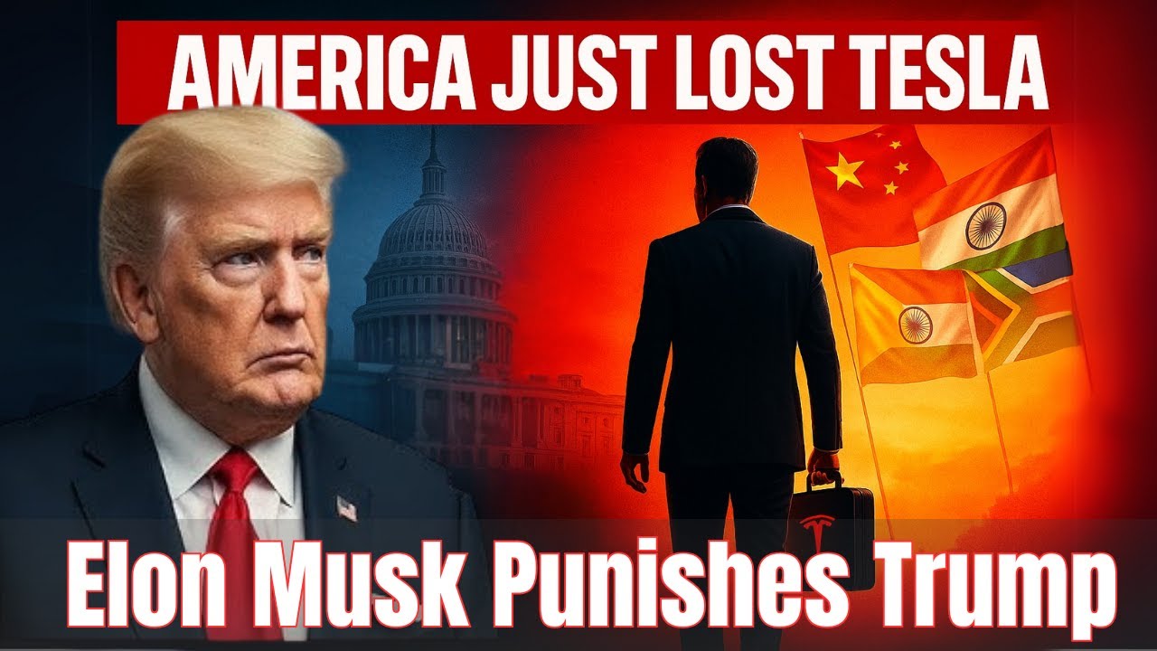 Tesla Pulls Out of the U.S.: Elon Musk Cancels Federal Contracts and Joins the BRICS Bloc