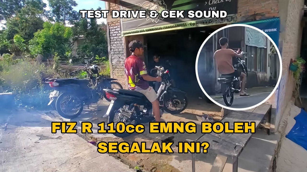 TEST DRIVE DAN CEK SOUND BEBEK TIET 110 CC, SIAP NGABUBURIDE🦆💨