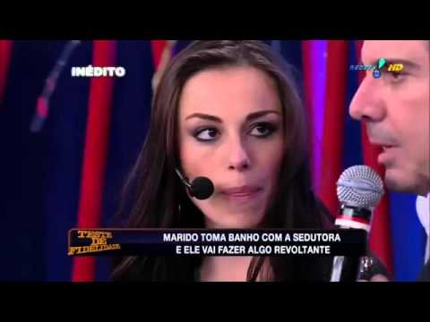 Teste de Fidelidade   Pelada Sedutora Cris Gheno