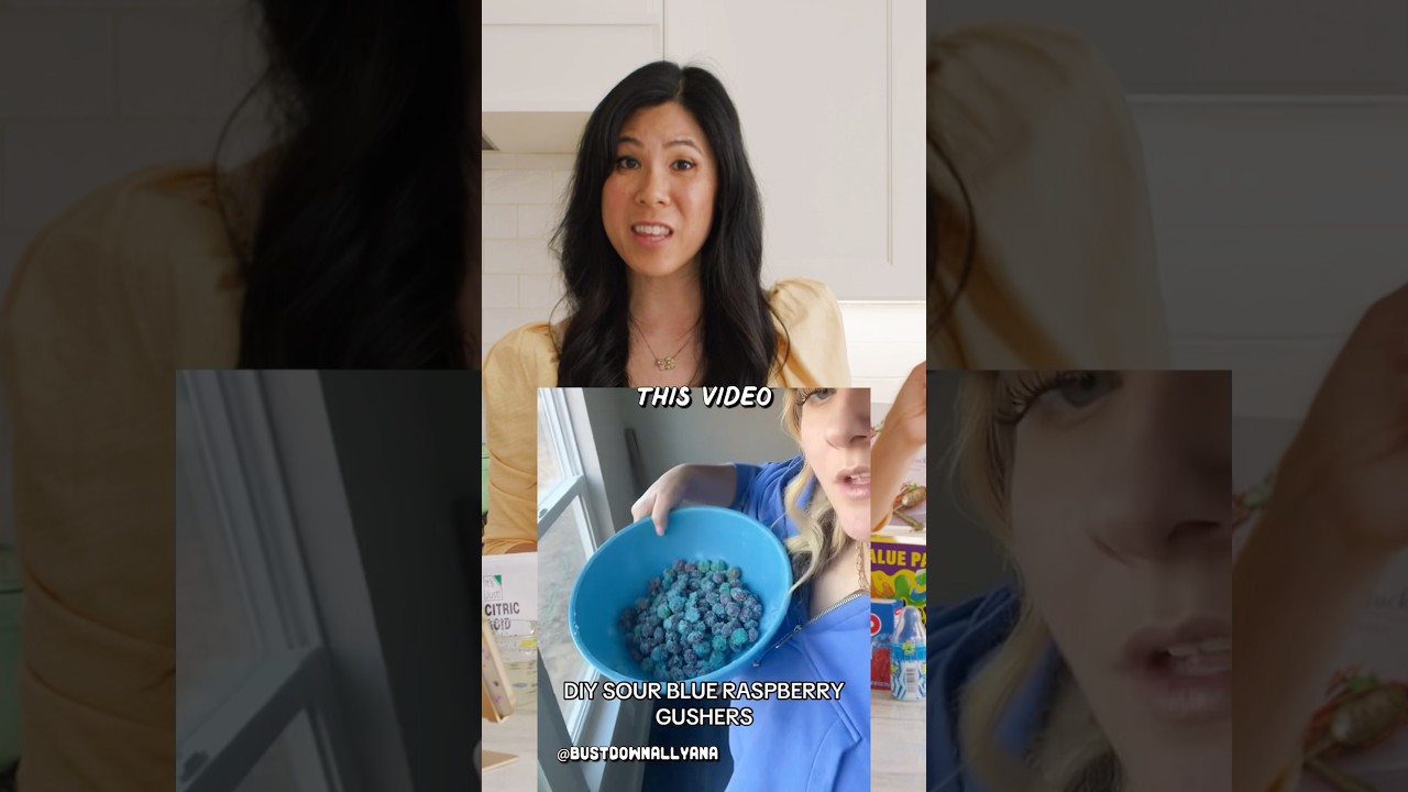 Testing a Sour Gushers Candy Recipe from TikTok! 🍬