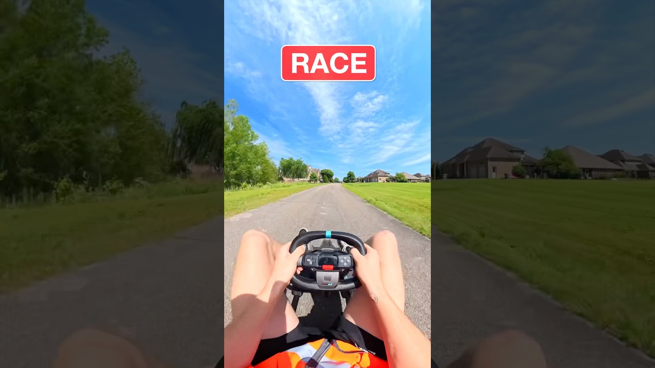 Testing all 3 speed modes on the Segway Gokart Pro 2