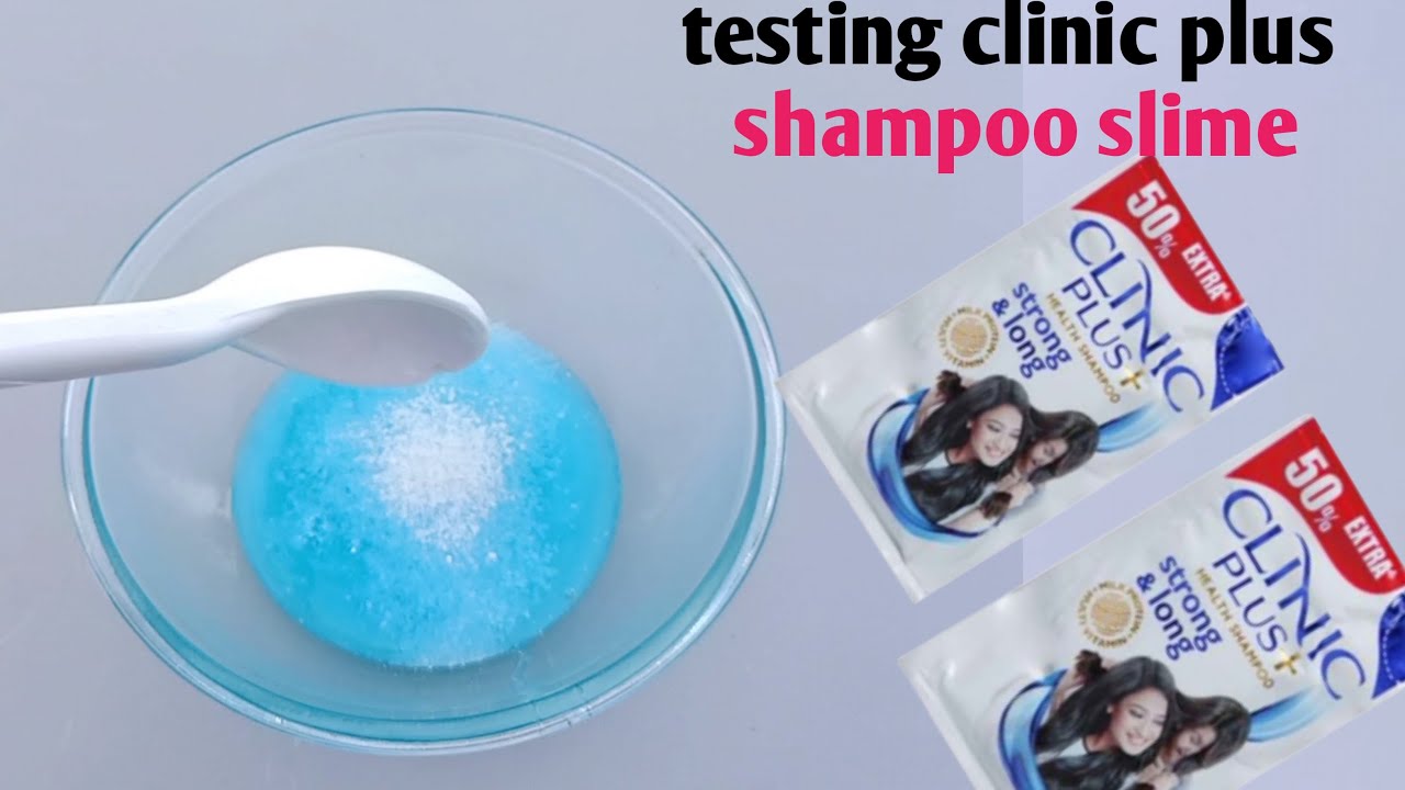 Testing Clinic Plus Shampoo Slime/testing slime shorts