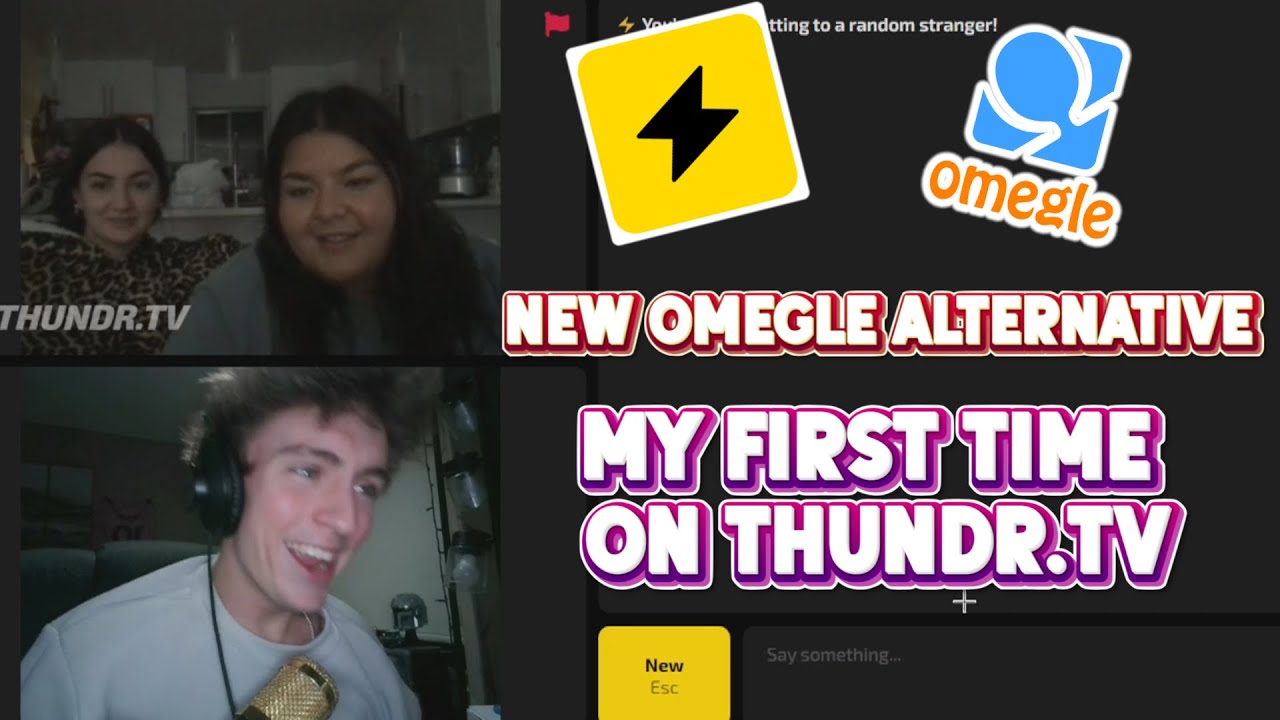 Testing Omegle Alternatives: THUNDR.TV (not sponsored)