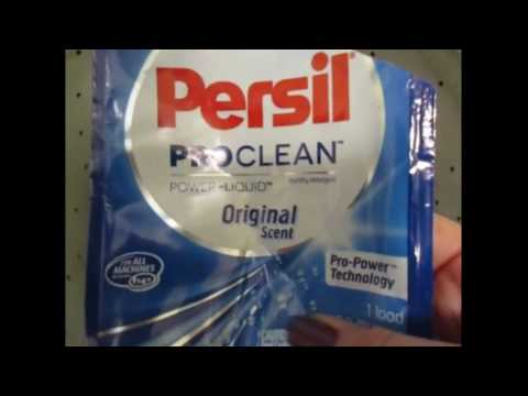 Testing Persil ProClean Laundry Detergent/ Influenster
