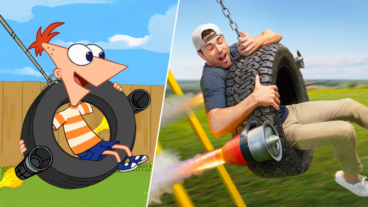 Testing Phineas & Ferb Inventions IRL