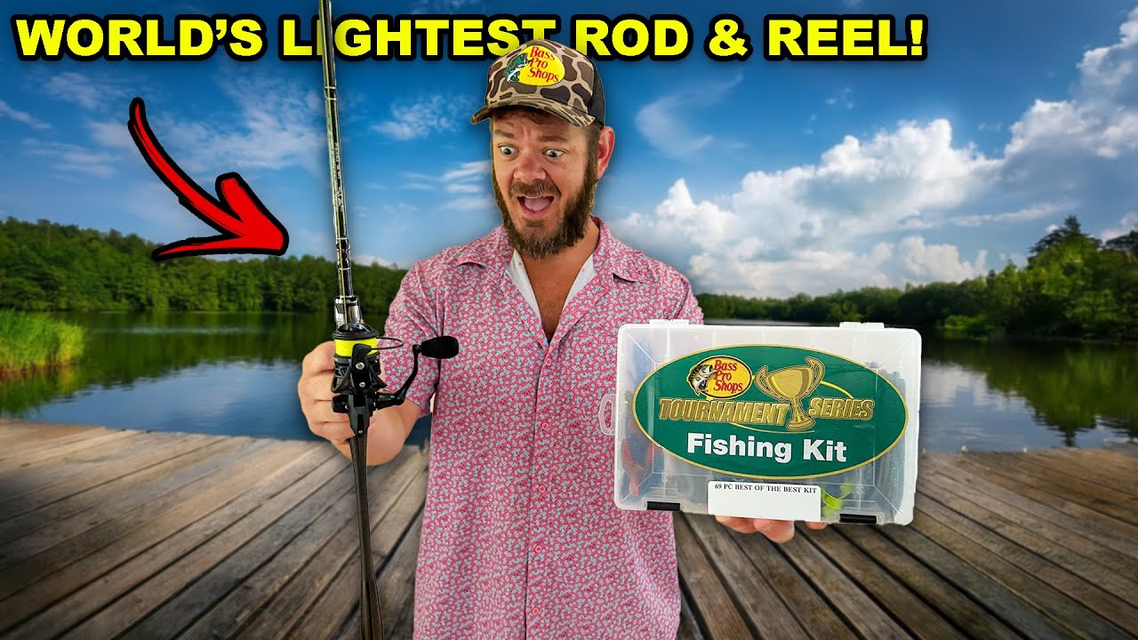 Testing The WORLD'S LIGHTEST Fishing Combo!