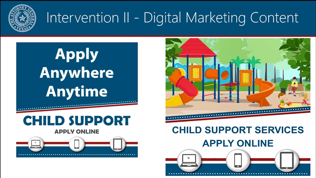 Texas Office of the Attorney General Child Support Division: Digital Marketing Grant Update