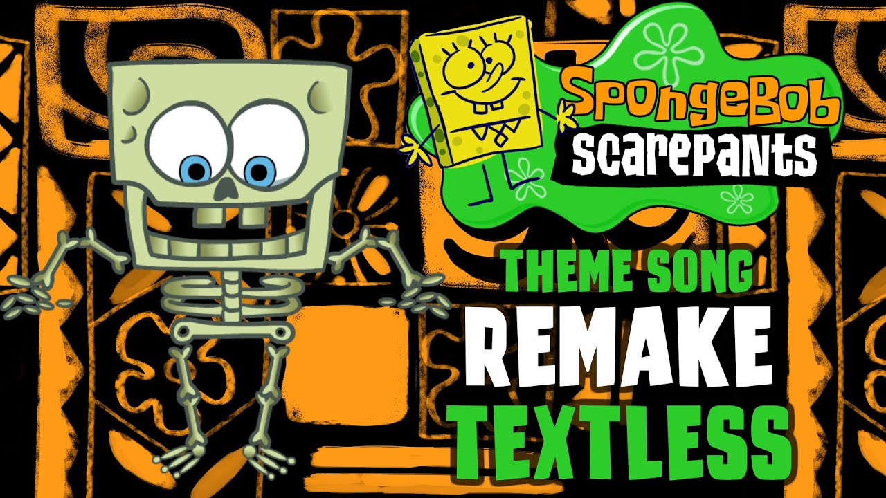 (TEXTLESS) The SpongeBob HalloweenTheme Song in 2.35:1 REMAKE!!!
