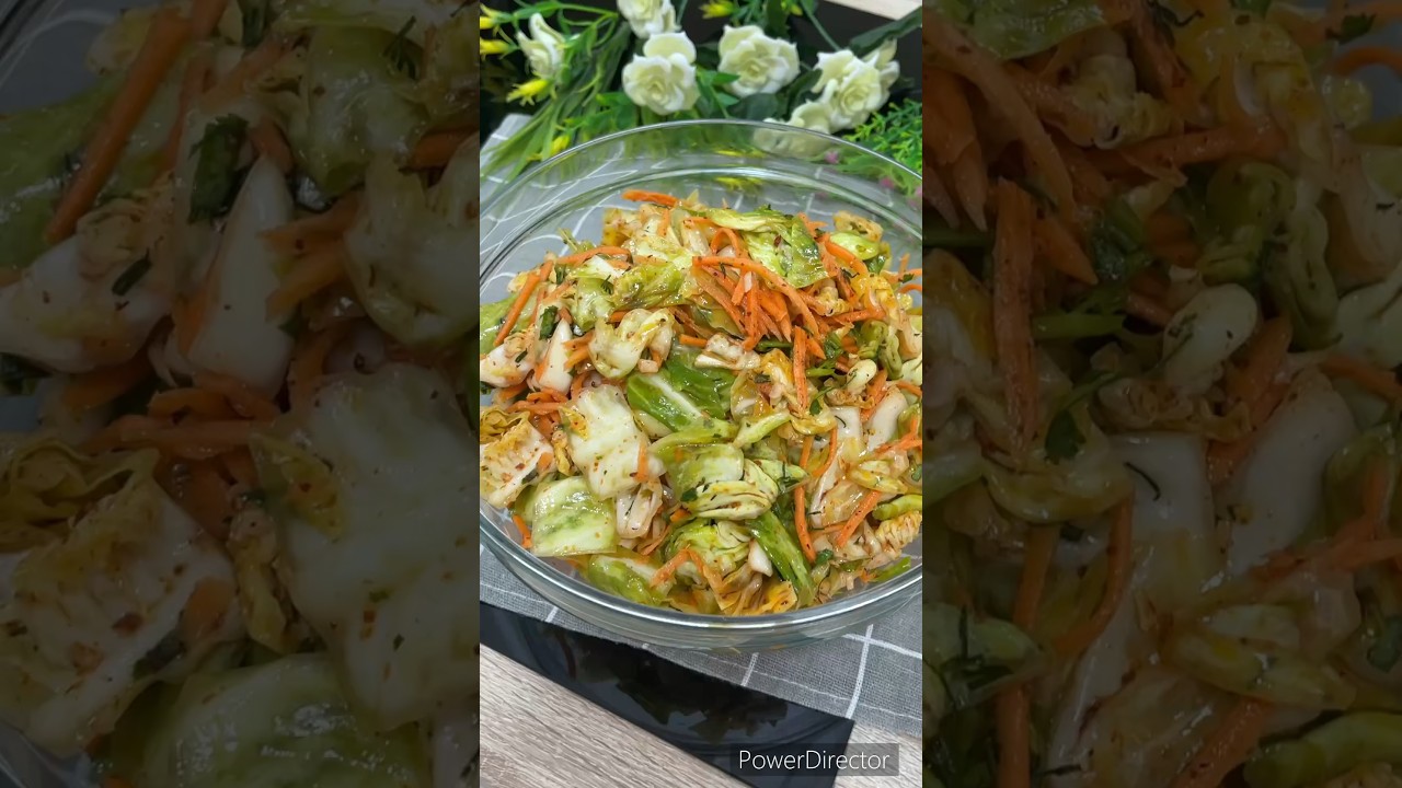 Tez va oddiy karom salati #salat #retsept #mazali #salatlar #karomsalat #karam