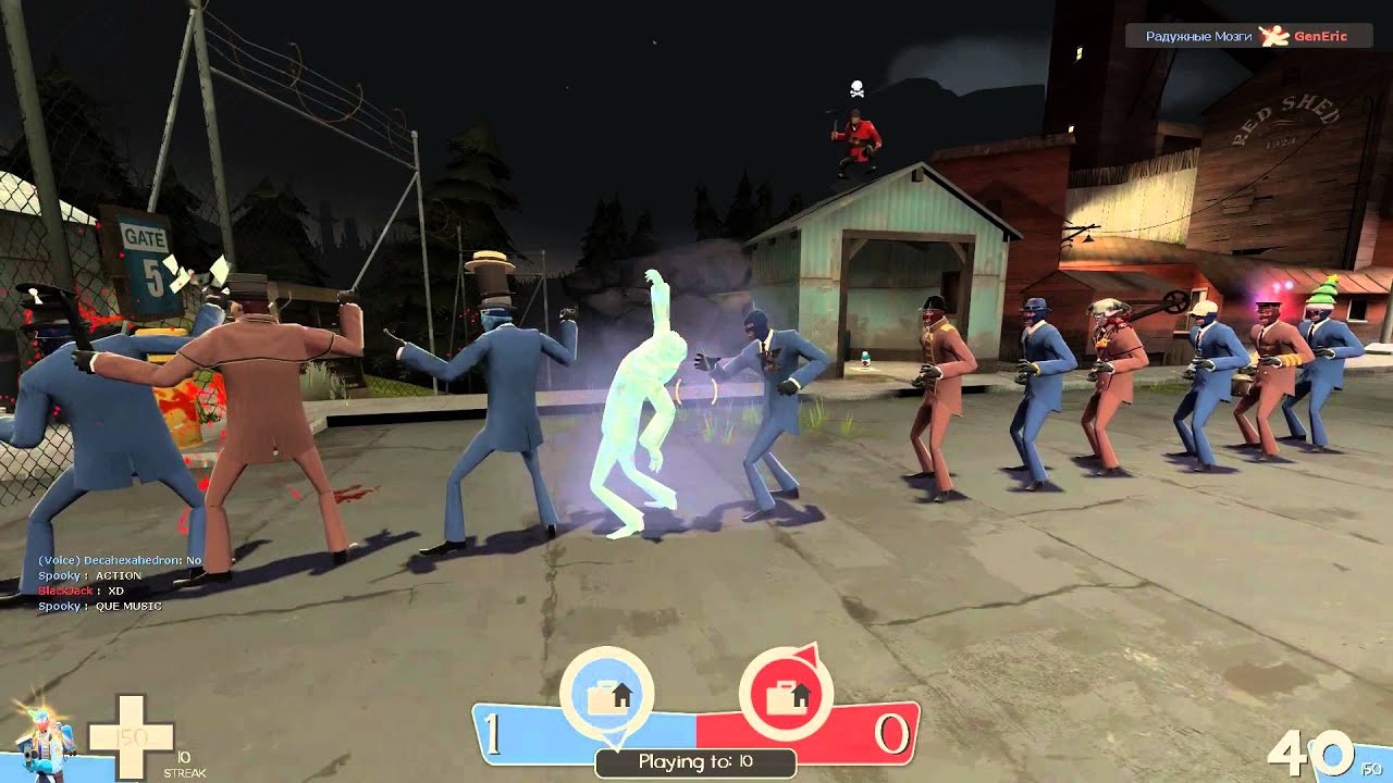 TF2: Spy taunt kill chain
