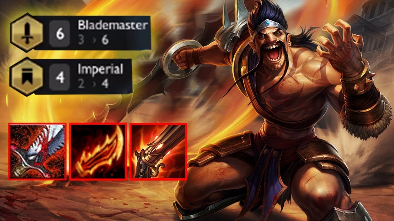 [TFT] 6 Blademaster 4 Imperial Godlike Draven  | Scarra vs Reckful | 3Star Yasuo | TFT HIGHLIGHTS #1