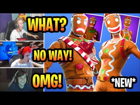TFUE & STREAMERS REACTS TO *OG* GINGER GUNNER & MARRY MARAUNDER SKINS BACK IN SHOP FORTNITE MOMENTS!