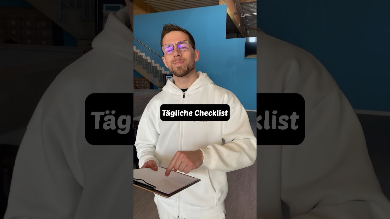Tägliche CHECKLIST zum Abnehmen✅ #checklist #abnehmen #fettabbau #gewichtsverlust