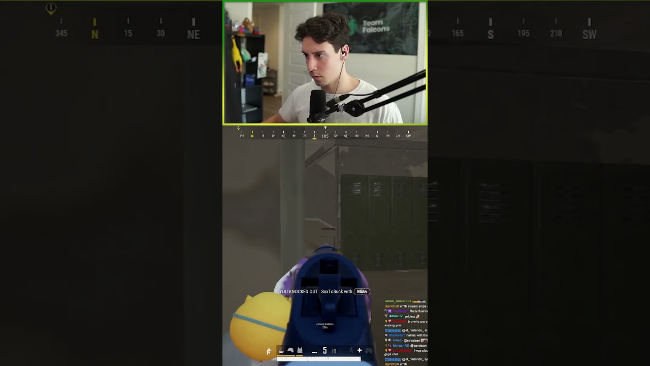 TGLTN vs Streamers in a School Hot Drop (PUBG)
