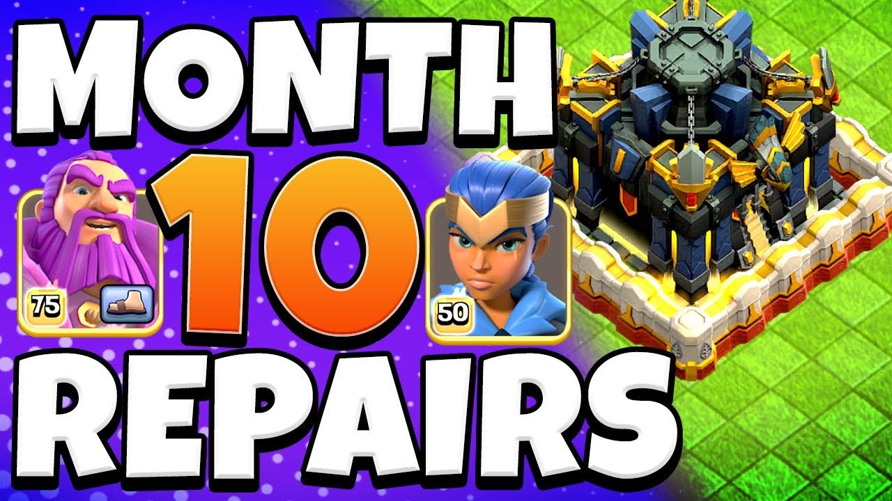 TH17 Rushed Base Fix Progress after 10 Months (Clash of Clans)