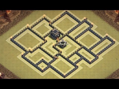 TH9 War Base | Anti Valkyrie | Anti GoVaBo | Anti GoVaHo | Anti GoHo