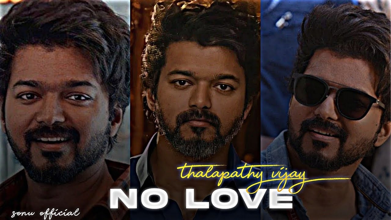 Thalapathy Vijay - No Love edit | THALAPATHY VIJAY SCENES PACK | Check description | Saif Cinematic