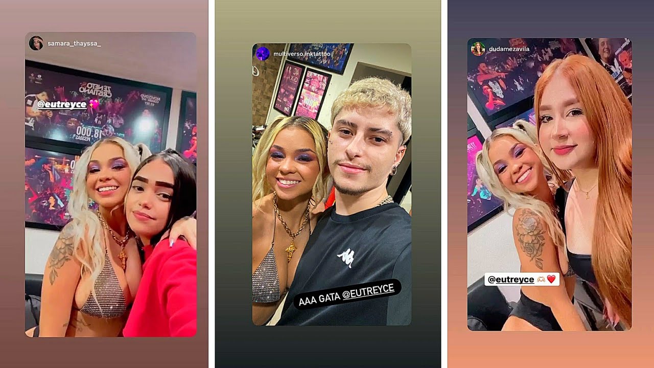 THALITA TREYCE TIRANDO FOTOS COM SUAS FÃS