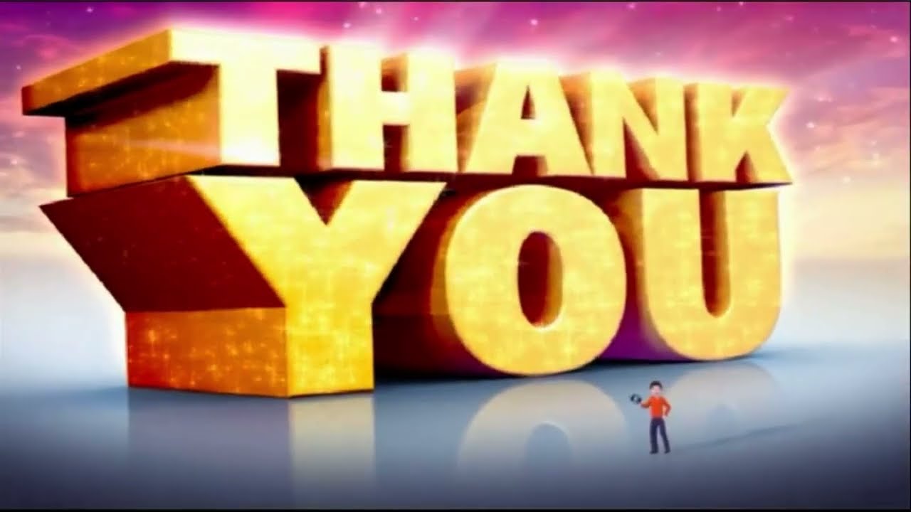Thank you logo