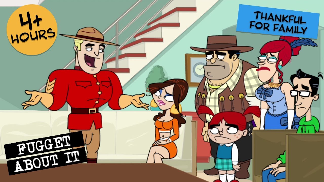 Thankful For Family 💖 | Fugget About It | Adult Cartoon | Full Episodes | TV Show