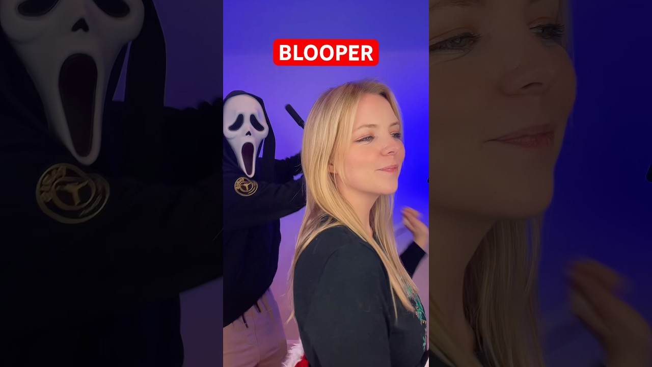 That hurt 😭🤣 #bloopers