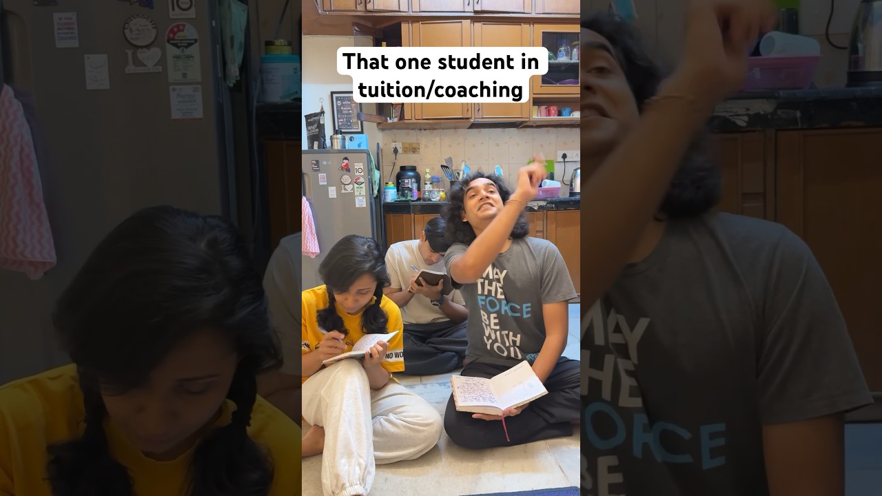 That one student in tuition / Coaching #relatablethings #orignalcontent #funnyshorts
