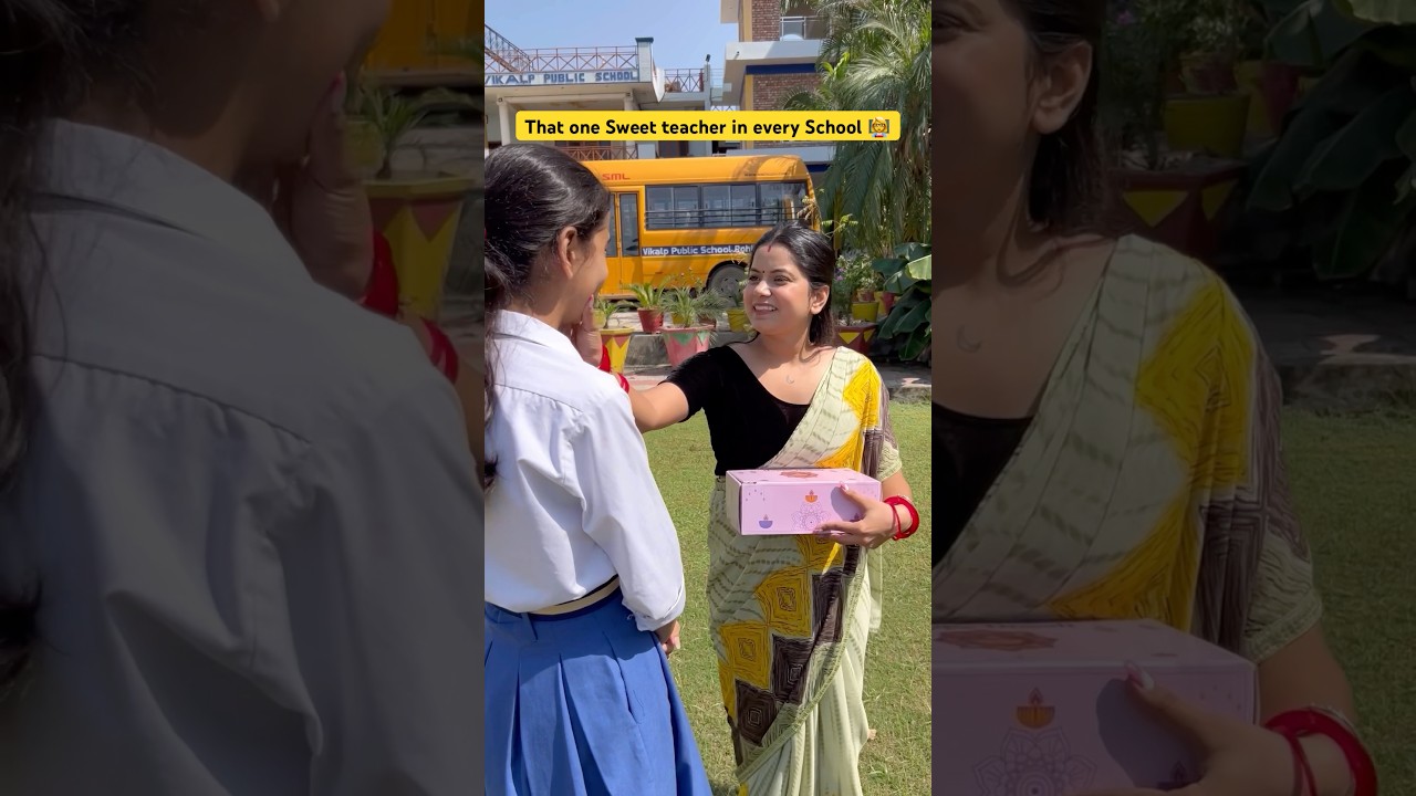 That one sweet teacher in every School 👩‍🏫 #shorts #funnyshorts #ytshorts #teacherlife #school